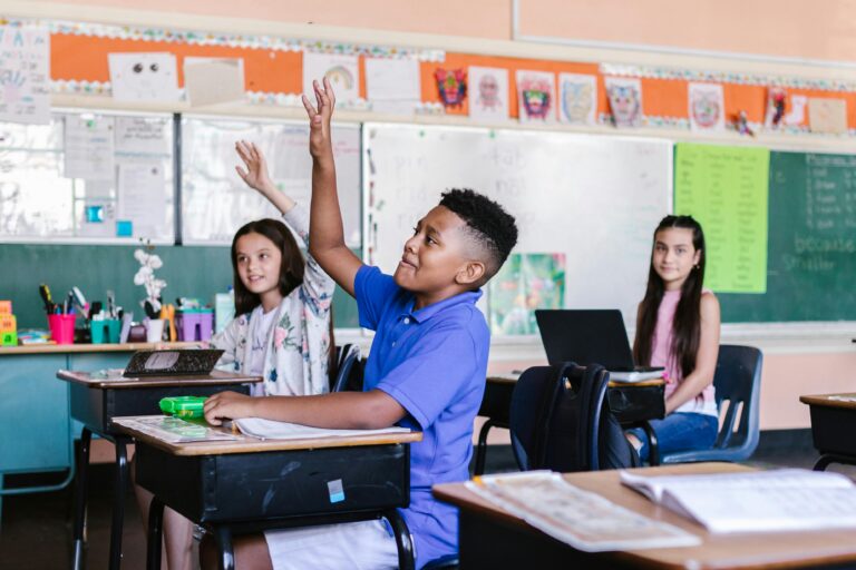 Students Learning in Classroom
