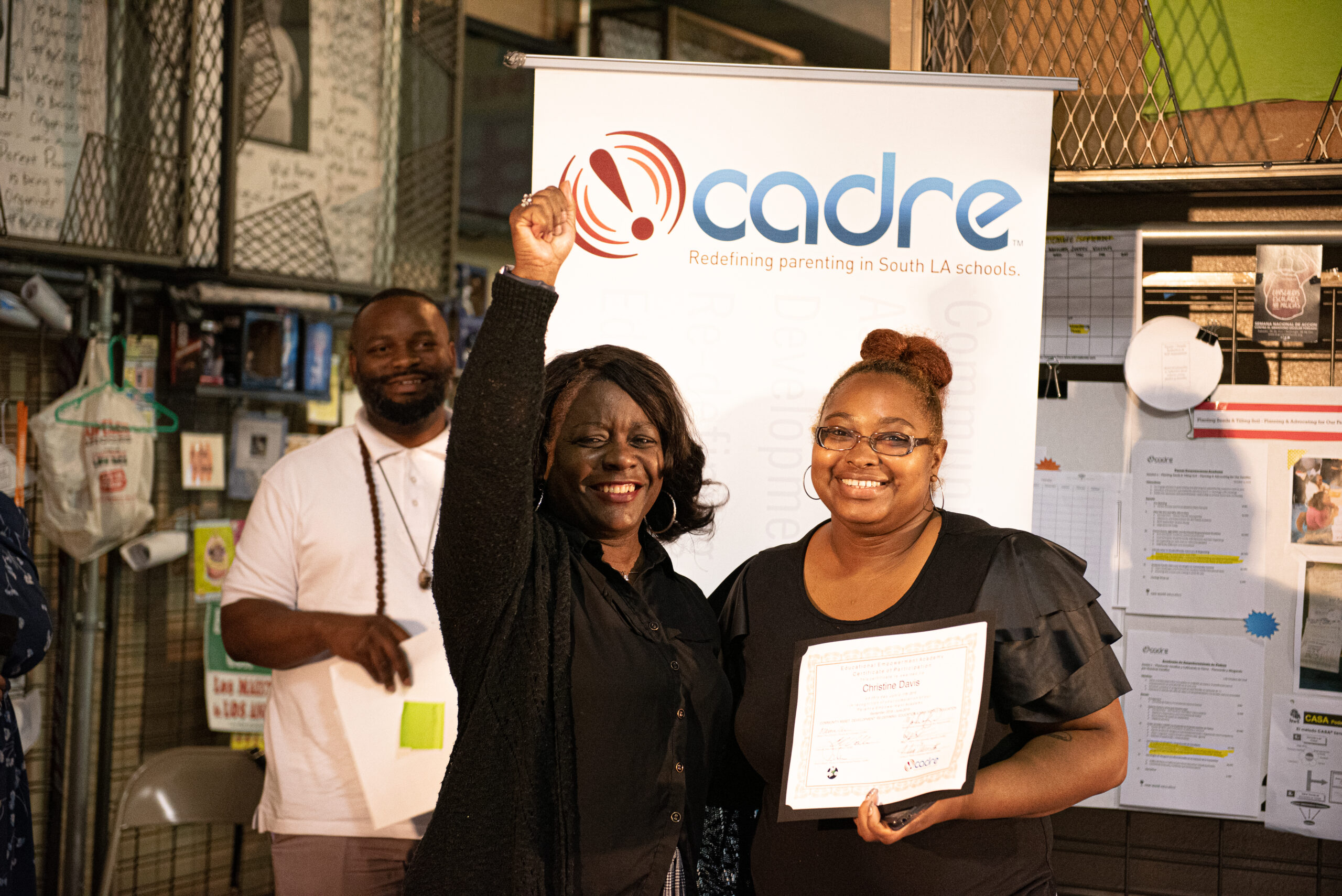 CADRE Theory of Change parent-led education South LA