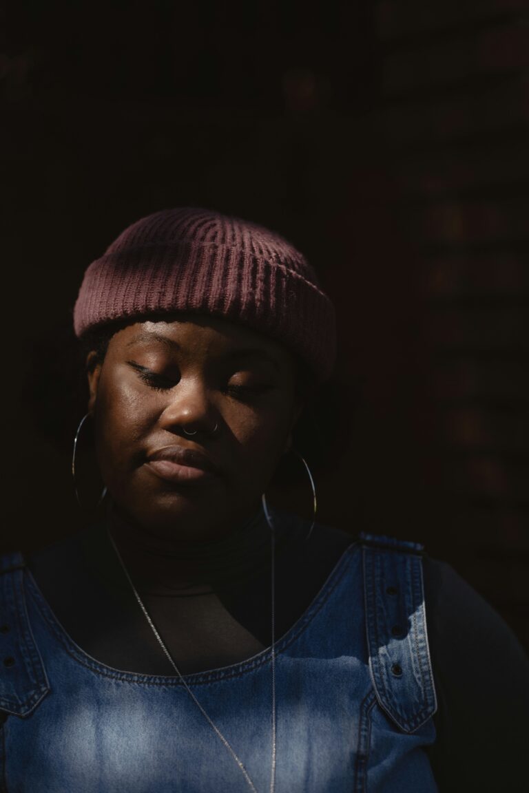 Demanding Parent Love and Accountability in Our Schools (2017) 2 Person photographed in soft light with eyes closed